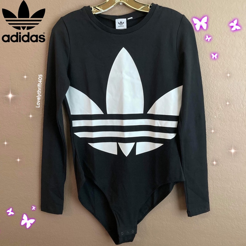 Adidas Originals Size Large Logo Bodysuit